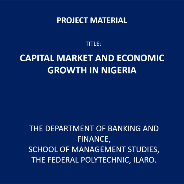 Capital market