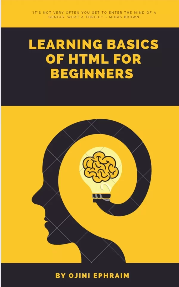 Learning basics of HTML for Beginners