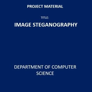 Image Steganography