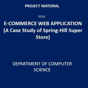 E-commerce Web Application