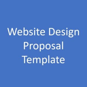 Website Design Proposal Template