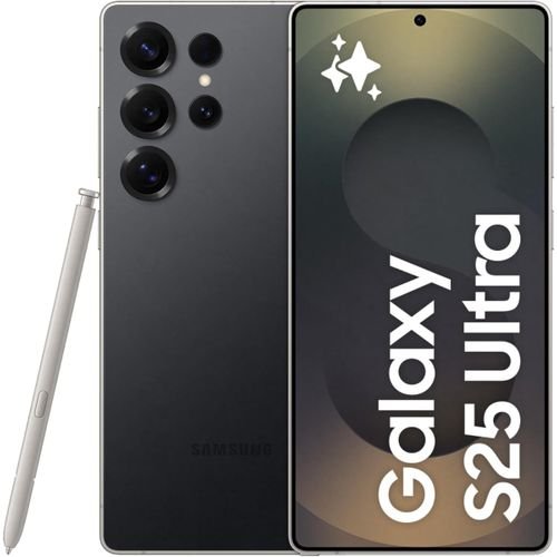 Samsung Galaxy S25 Ultra Dual SIM - 12GB - 512GB- 5G - Titanium Black