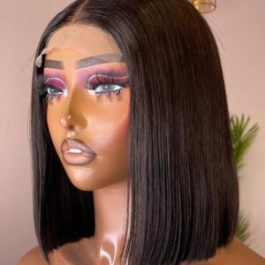 10 inches SDD Vietnam Bone straight hair, 2by4 closure